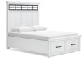 Ashbryn Queen Panel Storage Bed