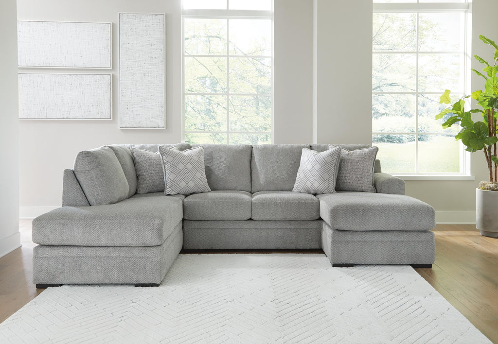 Casselbury Cement 2-Piece Sectional