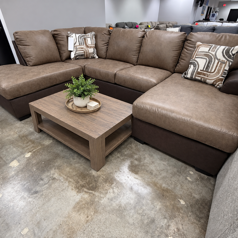 Castille Double-Chaise Sectional