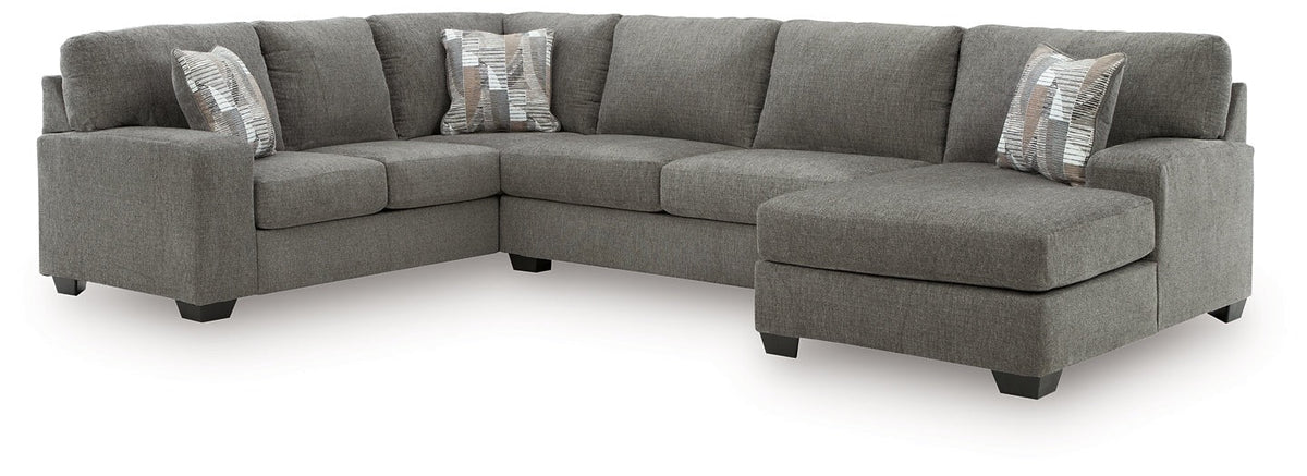 Clarington Greystone 3-Piece Sectional