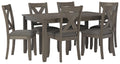 Caitbrook Dining Room Table And 6 Side Chairs (7 Pc)