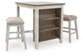 Skempton Rectangular Dining Room Counter Table Set