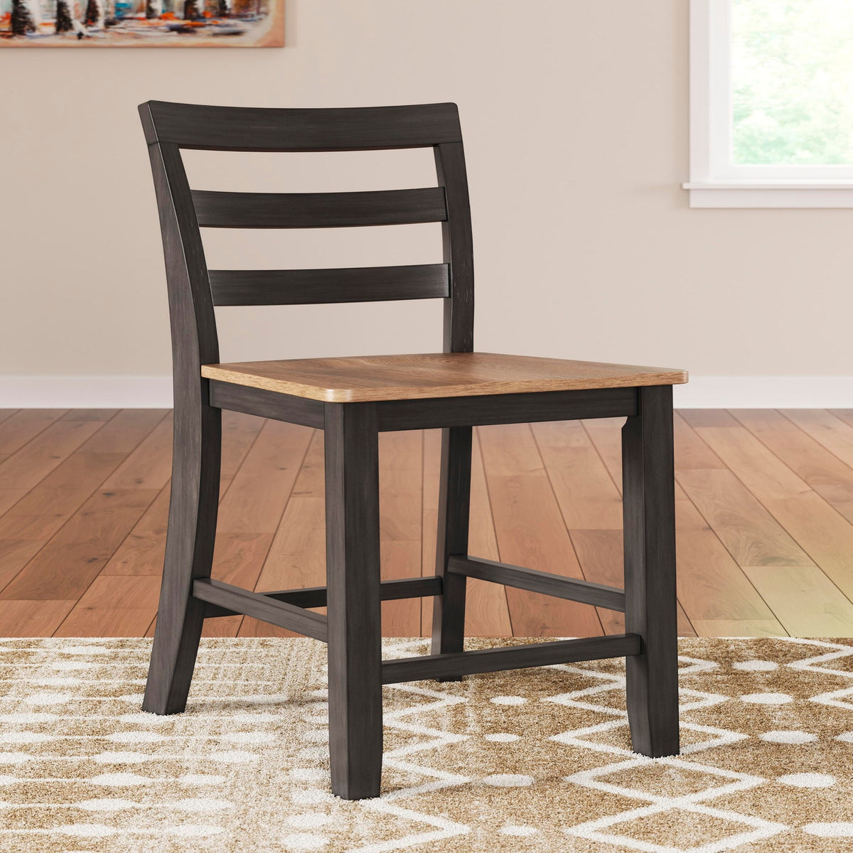 Gesthaven Natural Brown Barstool