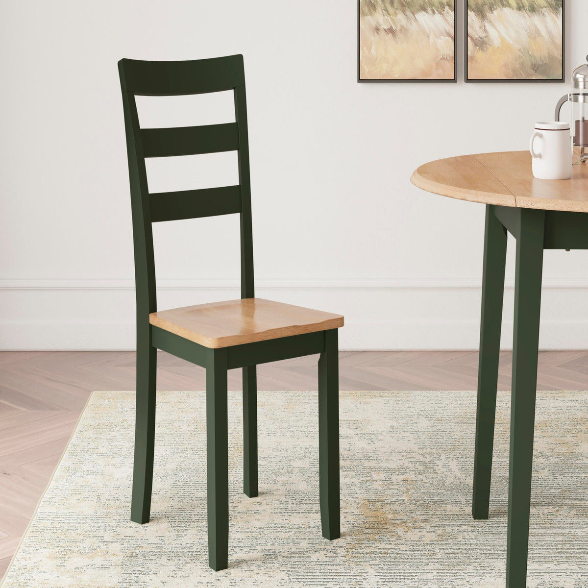 Gesthaven Natural Green Dining Room Side Chair