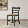 Gesthaven Natural Green Barstool