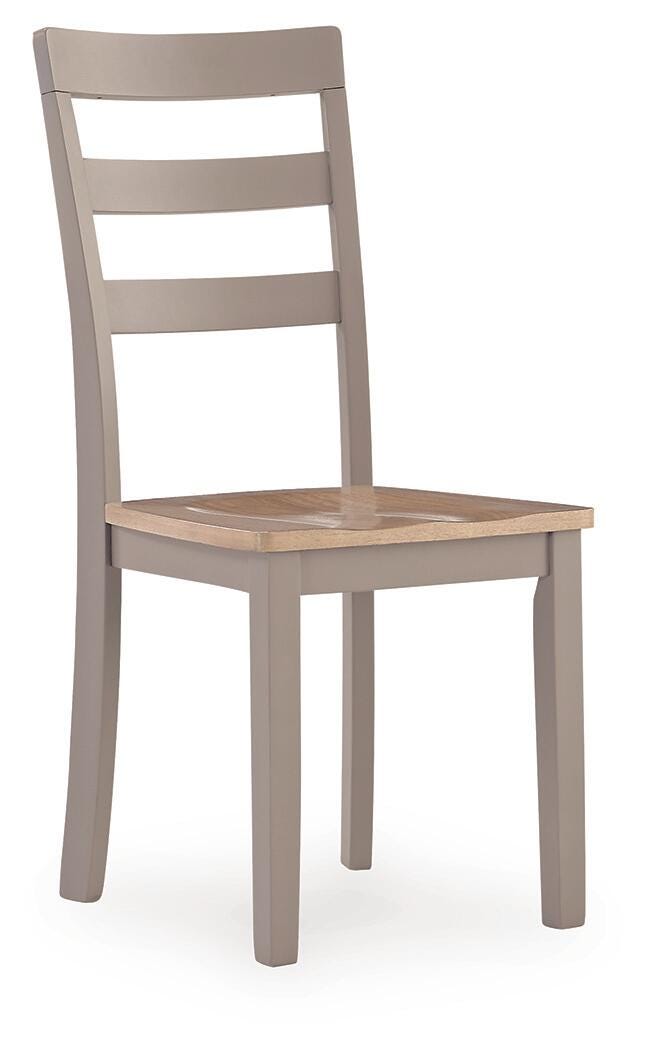 Harperfield Natural Gray Dining Side Chair