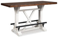 Rectangular. Counter Height Bar Table