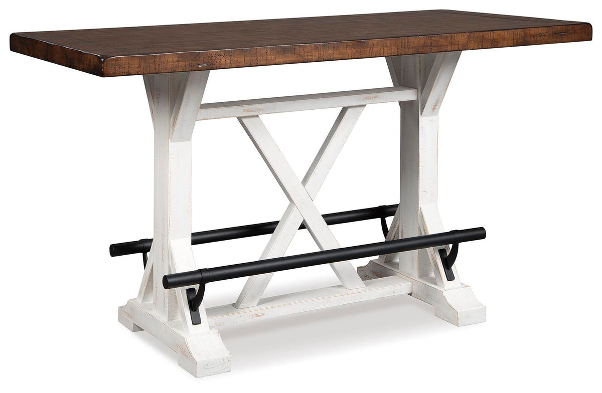 Rectangular. Counter Height Bar Table