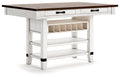 Rectangular. Counter Height Dining Table