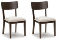Mallenette Merlot Dining Upholstered Side Chair