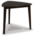 Mallenette Merlot Triangle Dining Room Table