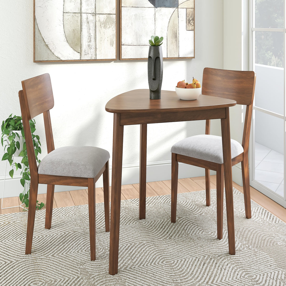 Tameride Brown Dining Upholstered Side Chair