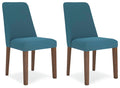 Lyncott Dining Upholstered Side Chair (Mustard)