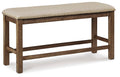 Moriville Uphol Counter Height Bench