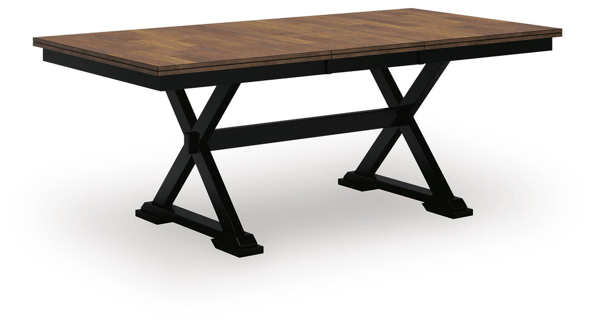 Wildenauer Rectangular Dining Room Extension Table