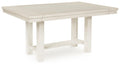 Robbinsdale Antique White Rectangular Dining Room Extension Table