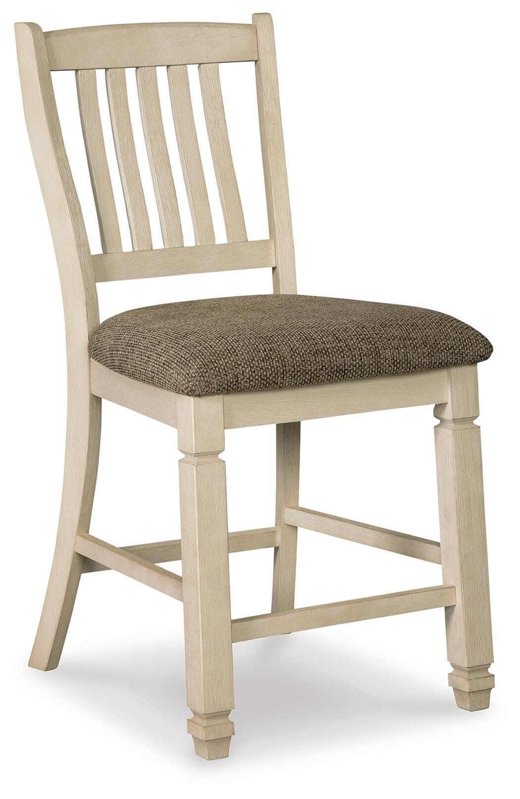 Bolanburg Two-Tone Upholstered Barstool