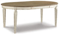 Realyn Oval Dining Room Extension Table