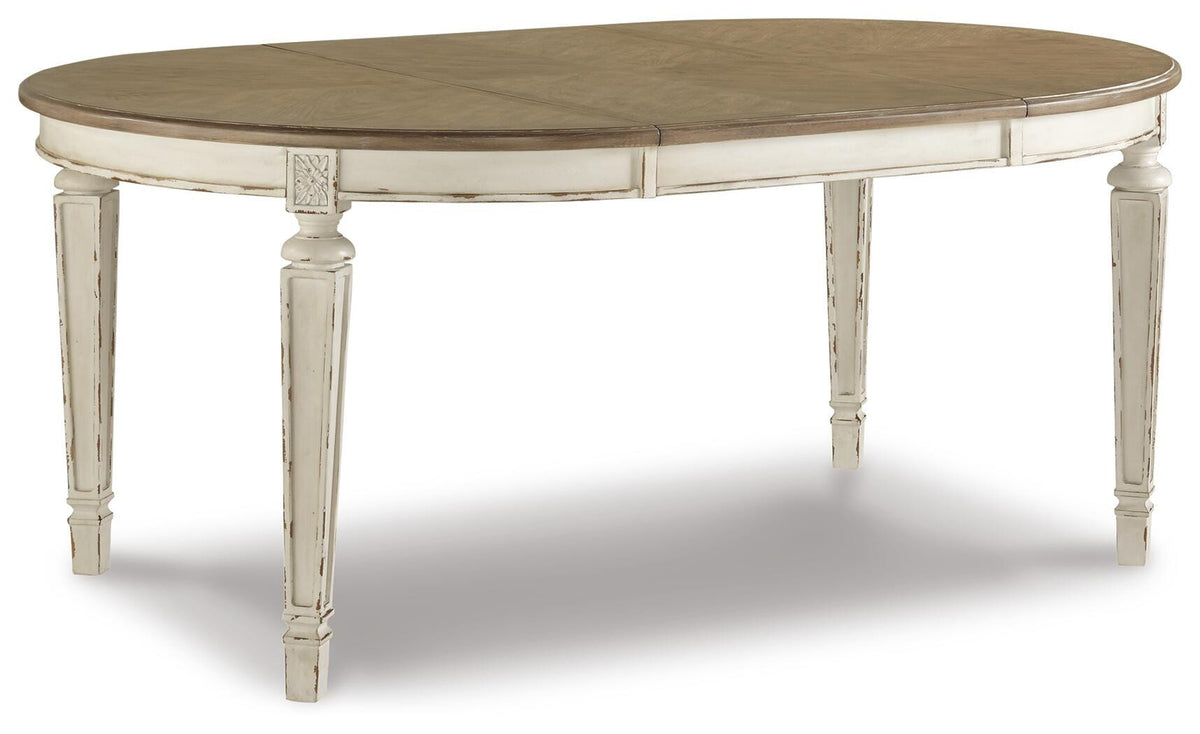 Realyn Oval Dining Room Extension Table