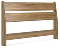 Deanlow Honey Panel Bed - Queen