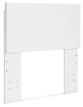 Onita White Panel Bed - Twin