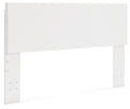 Onita White Panel Bed - King