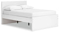 Onita White Panel Panel Bed - Full
