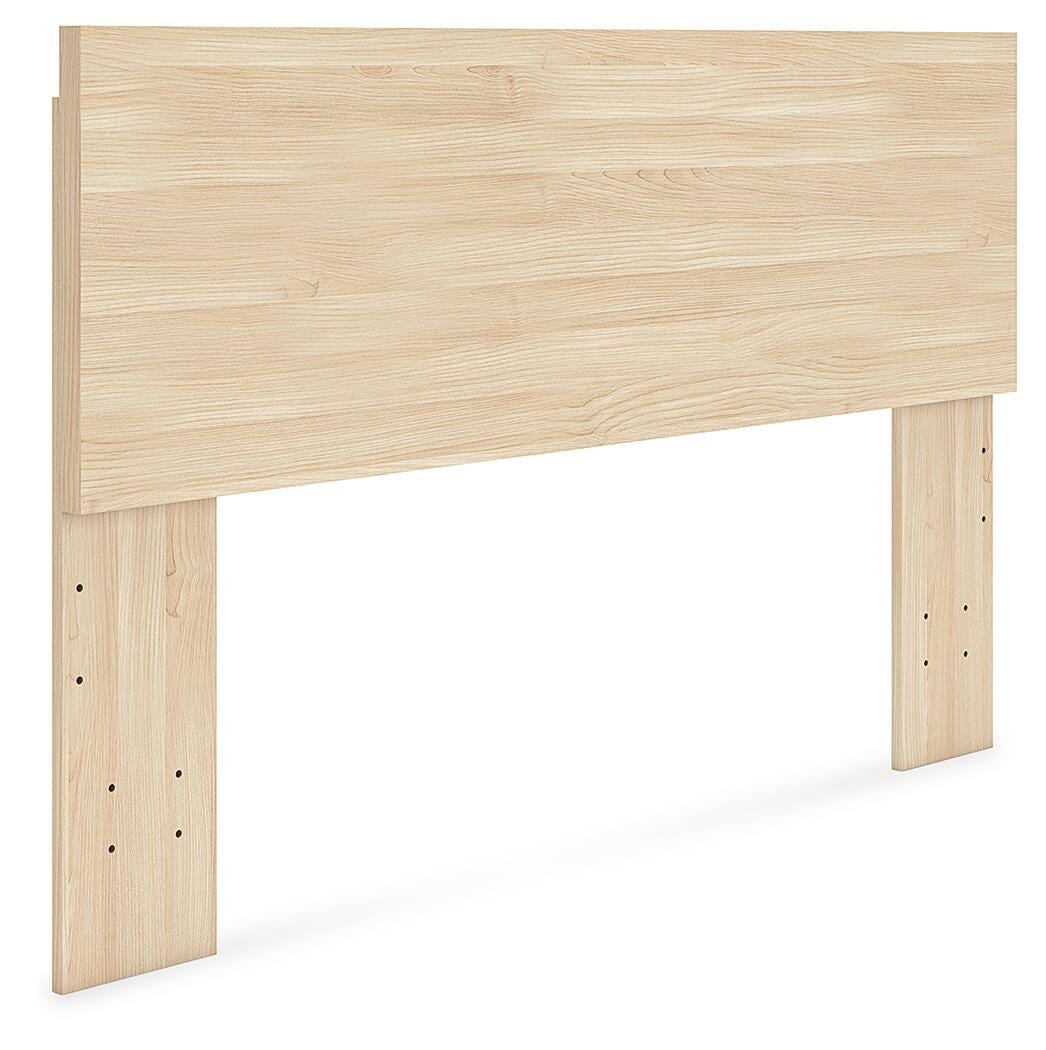 Onita Natural Panel Bed - Queen