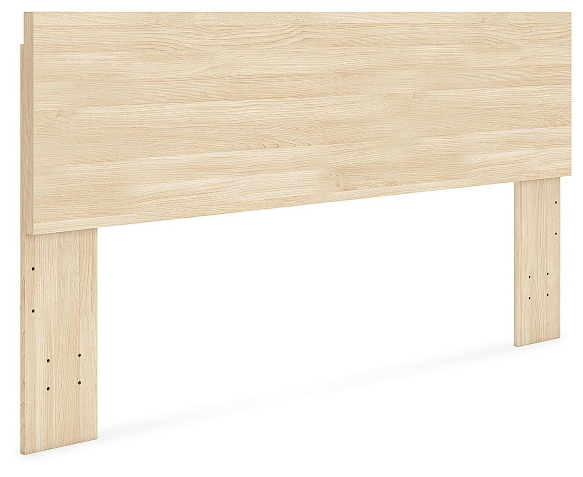 Onita Natural Panel Bed - King