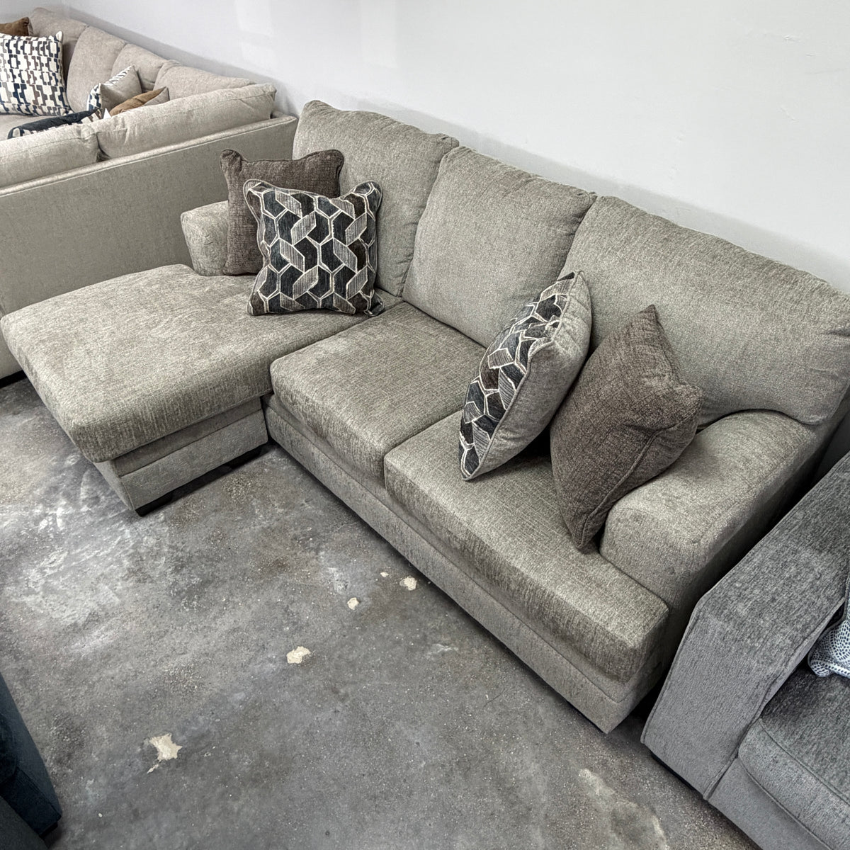Stonemeade Taupe Sofa Chaise