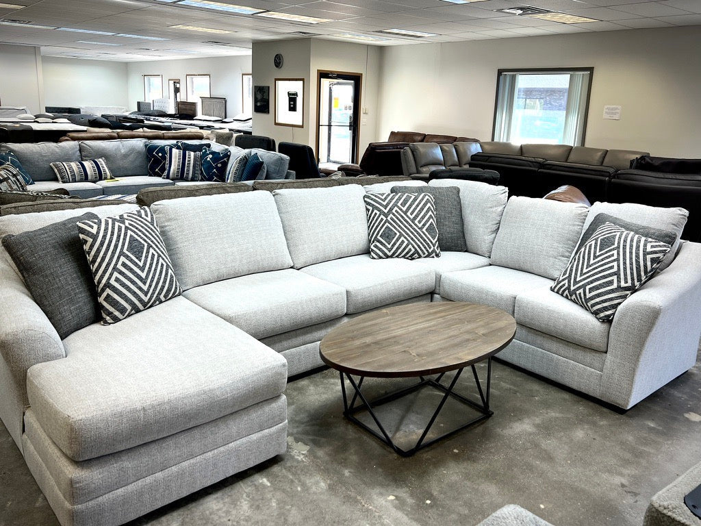 Koralynn Stone Nuvella 3-Piece Sectional