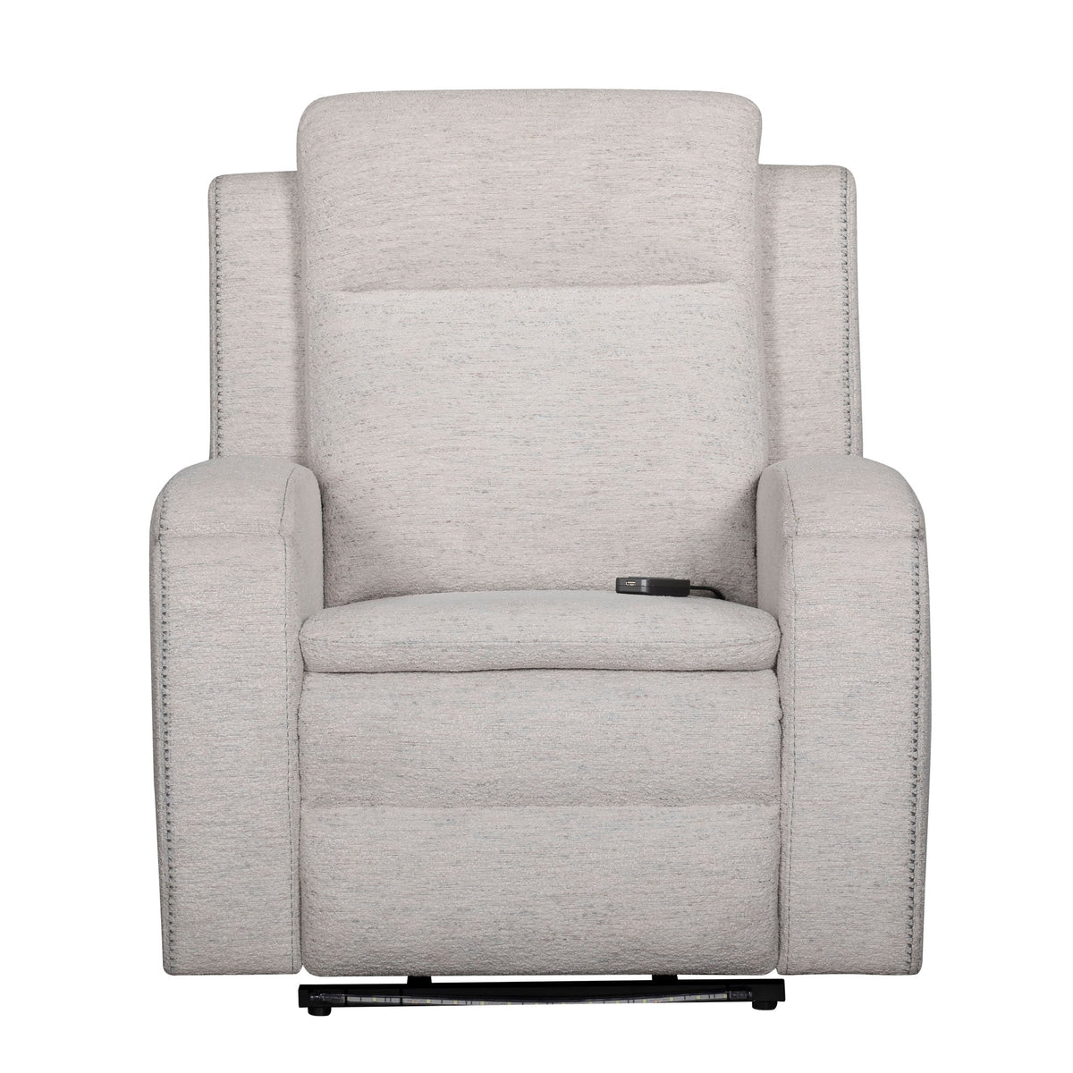ARMSTRONG - Power Recliner with Heat, Massage & Auto-Glide - CLEARWATER SAND