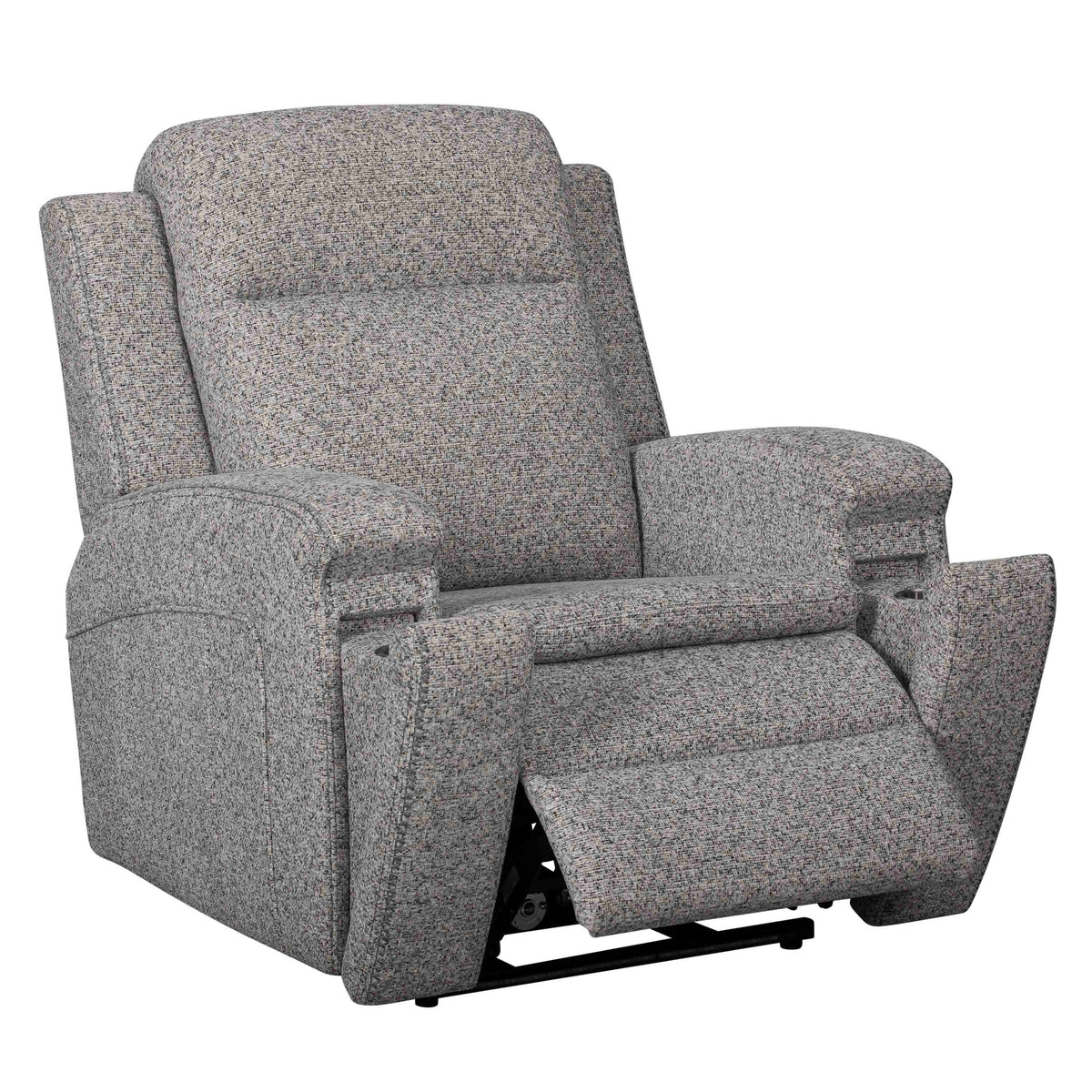 ARMSTRONG - Power Recliner with Heat, Massage & Auto-Glide - SOUTHAMPTON STORM