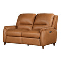 AUSTIN - CARAMEL CREAM Power Console Loveseat