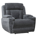 DALTON - LUCKY Power Recliner - CHARCOAL