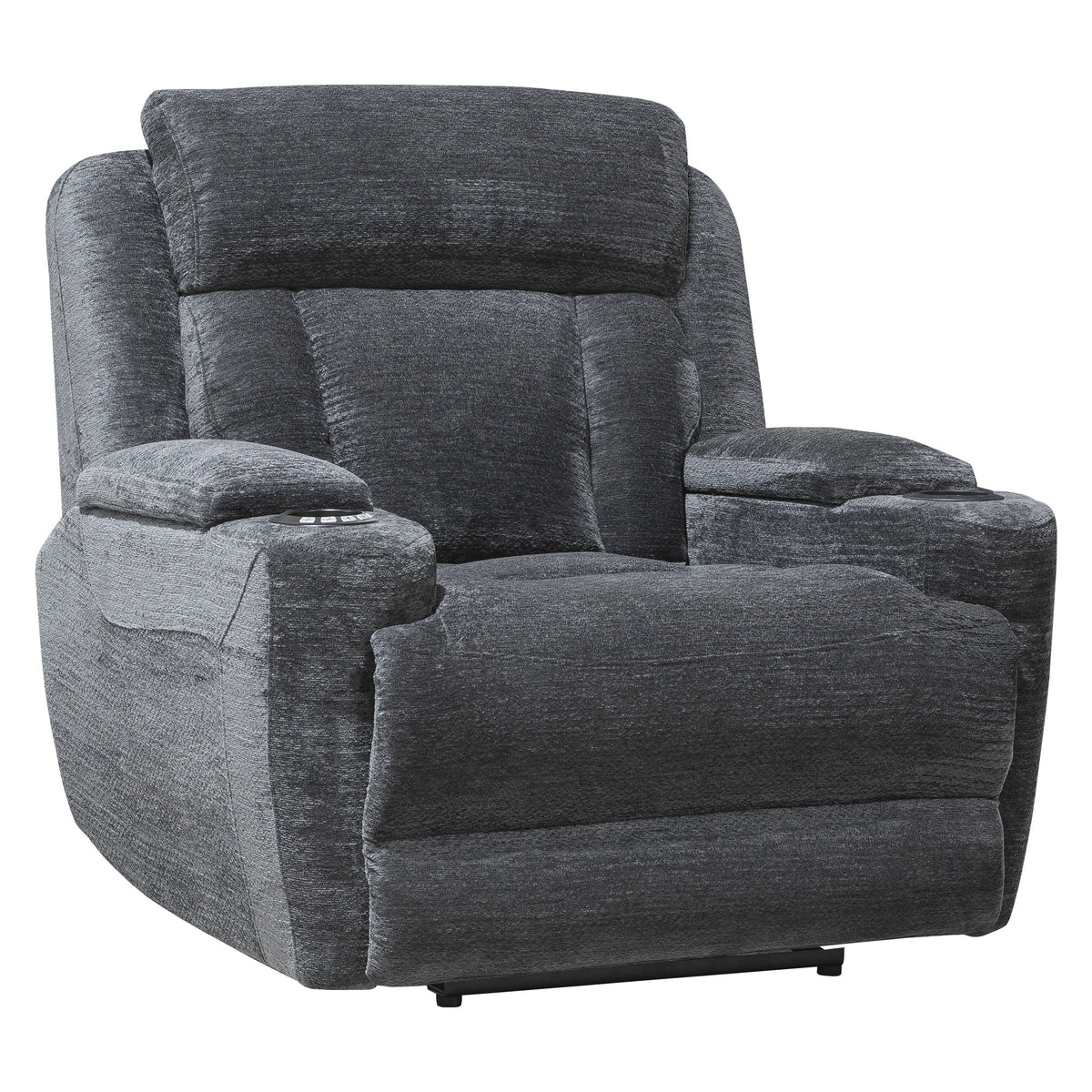 DALTON - LUCKY Power Recliner - CHARCOAL