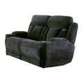 DALTON - LUCKY Power Loveseat - CHARCOAL