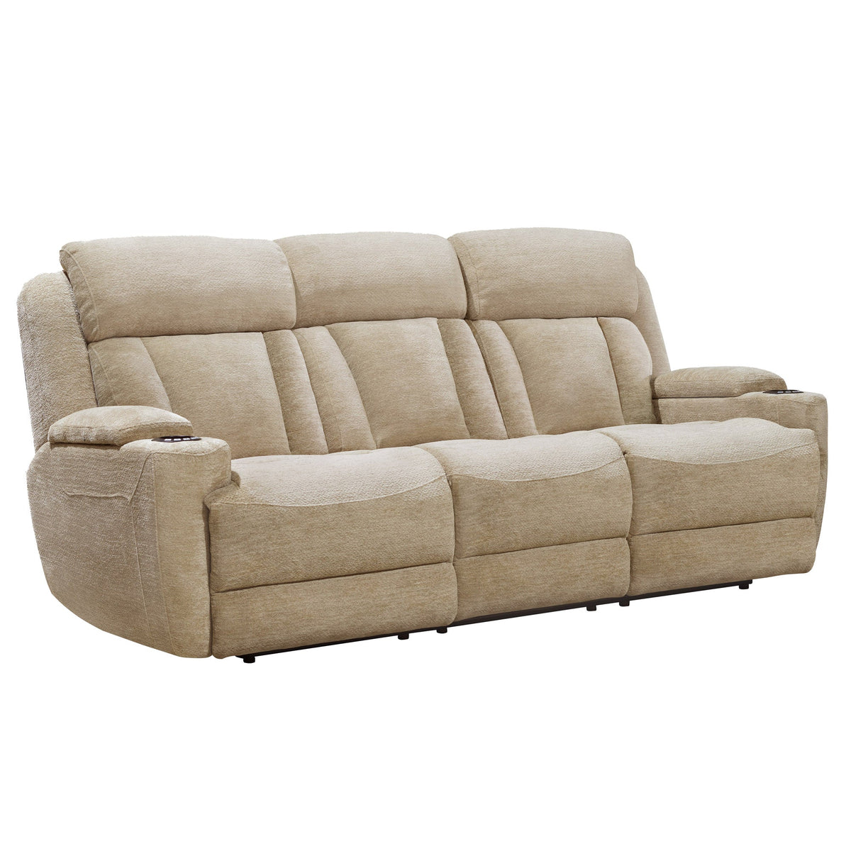 DALTON - LUCKY Power Sofa - FAWN