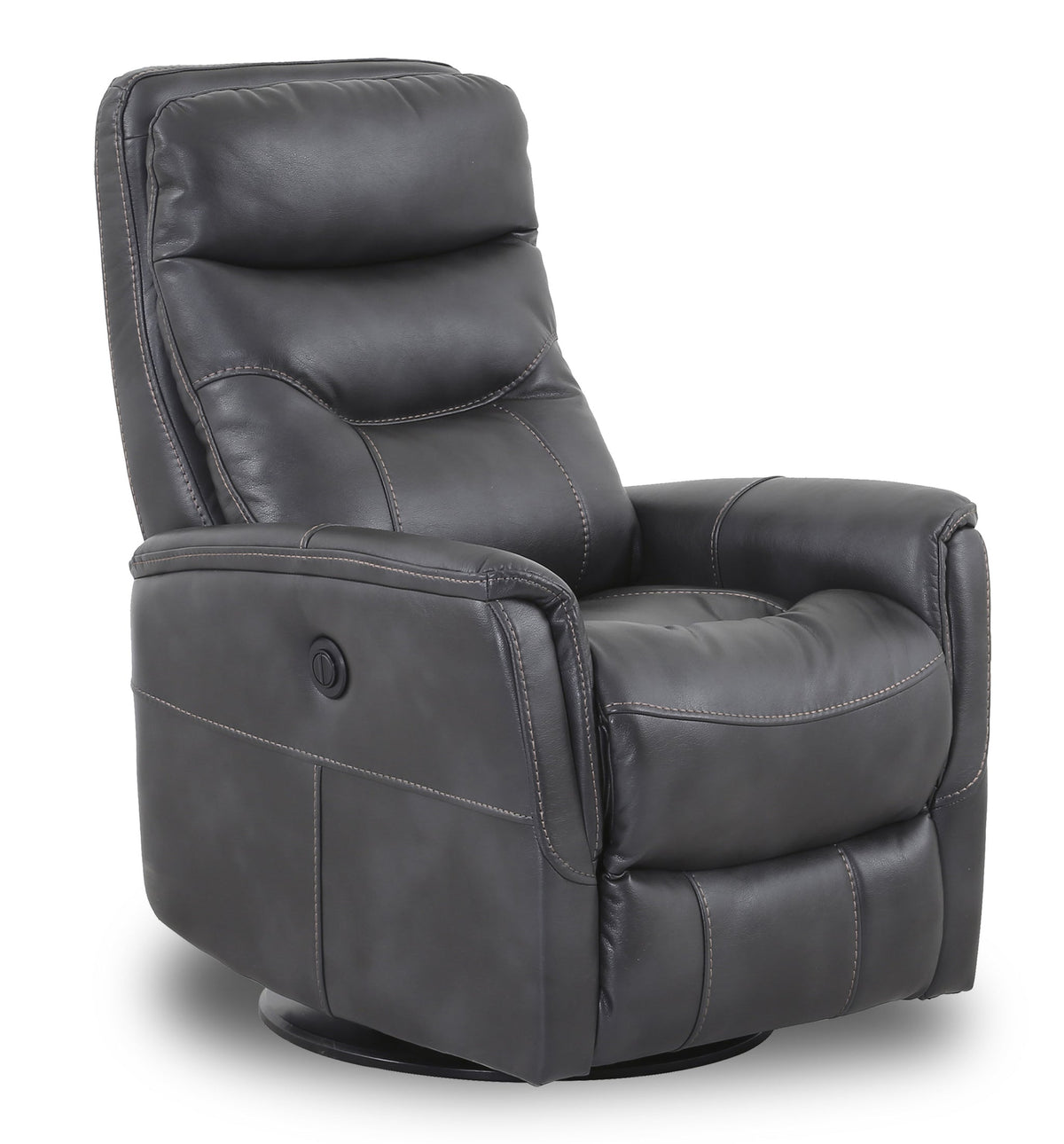 GEMINI - Power Swivel Glider Recliner - FLINT