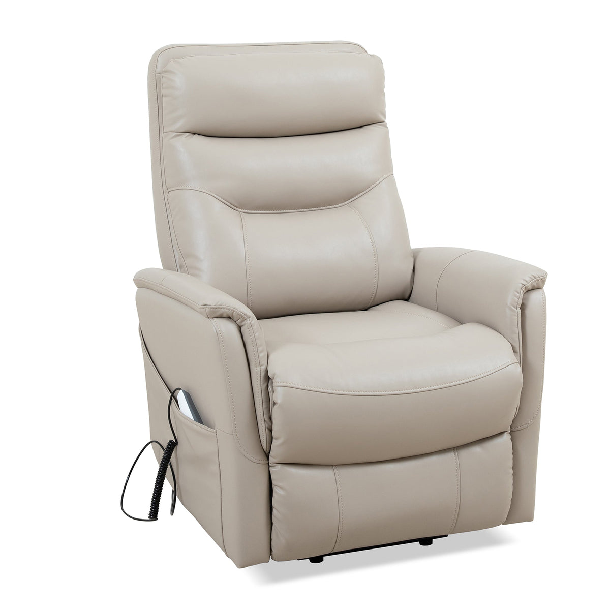 GEMINI - Power Lift Recliner with Articulating Headrest - SOFT IVORY