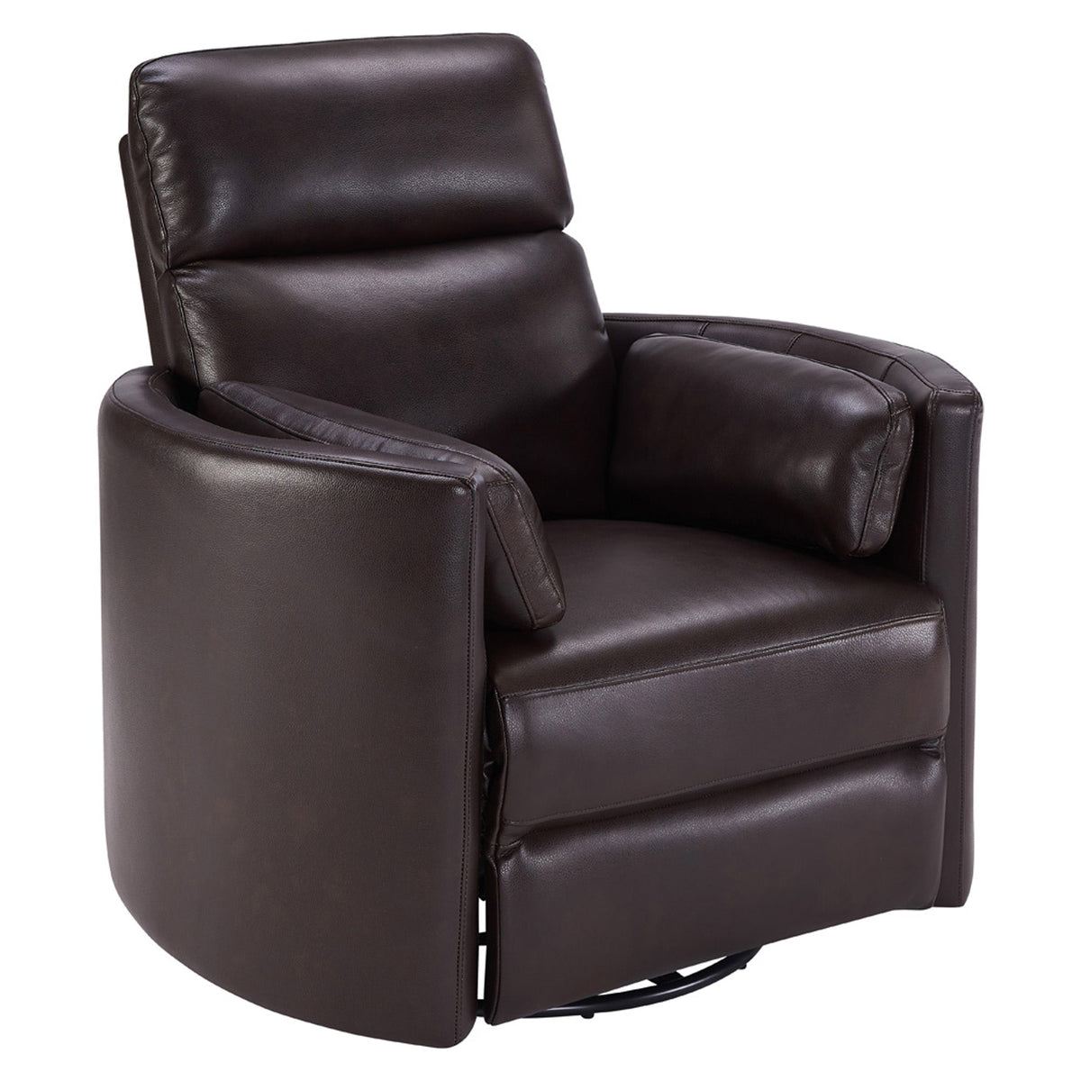 RADIUS - FLORENCE Powered By FreeMotion Power Cordless Swivel Glider Recliner - BROWN