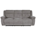 RICHLAND - BRISTOL GREY Power Sofa with Power Headrests