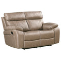 THEON - STOKES TOFFEE Manual Loveseat