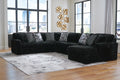 Midnight Madness Onyx 4-Piece Sectional