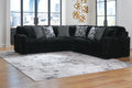 Midnight Madness Onyx 3-Piece Sectional