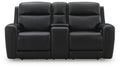 5z-Relaxation Onyx Pwr Rec Loveseat/Con/Adj Hdrst
