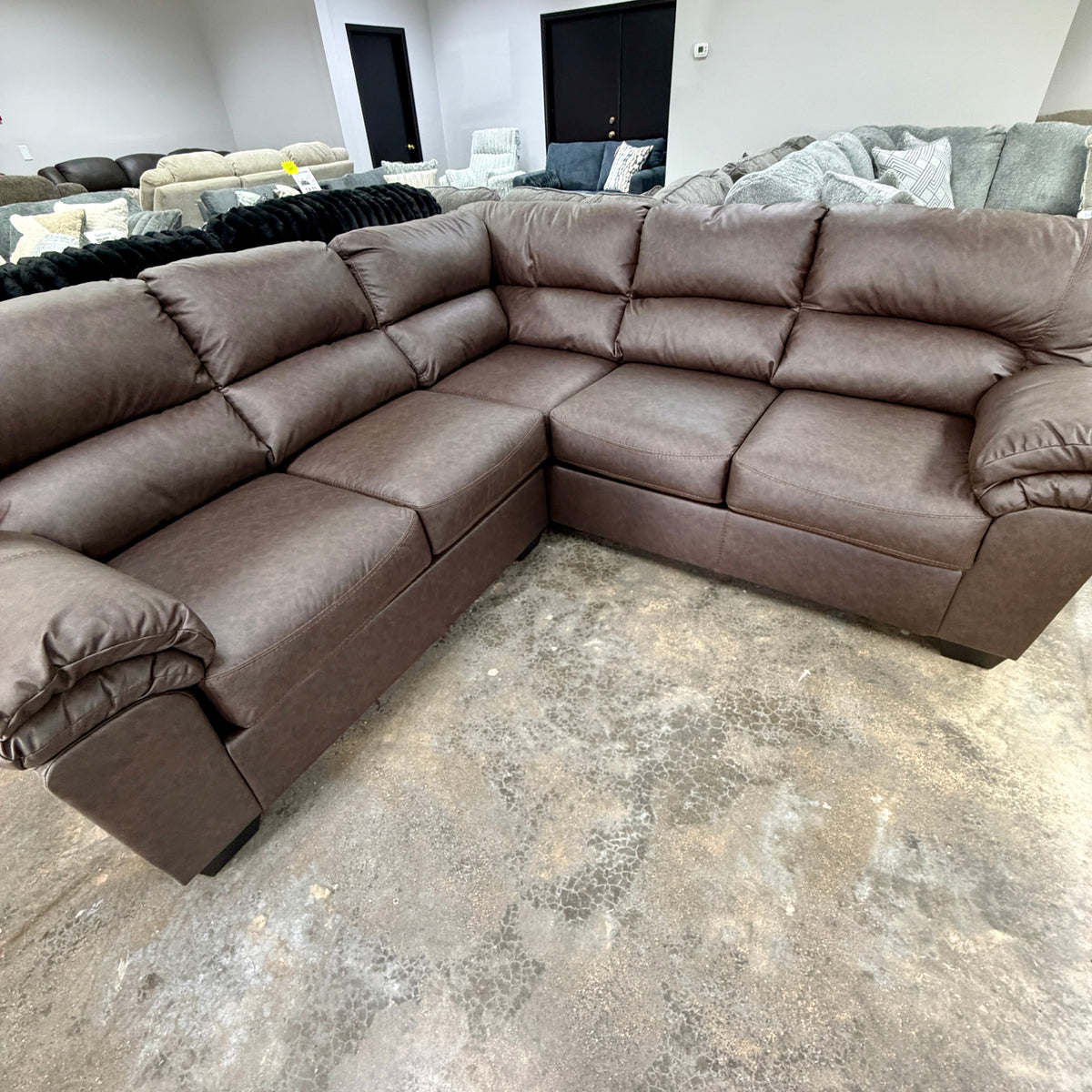 Willowbend Umber 2 Piece Sectional