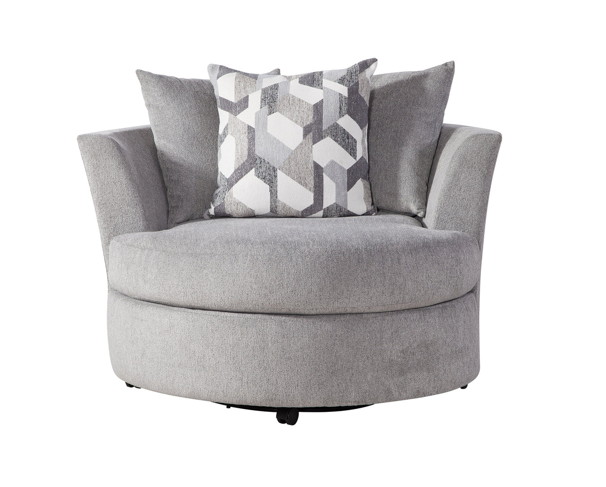 Apollo Gray Swivel Chair