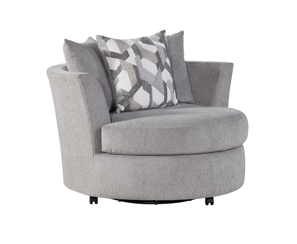 Apollo Gray Swivel Chair