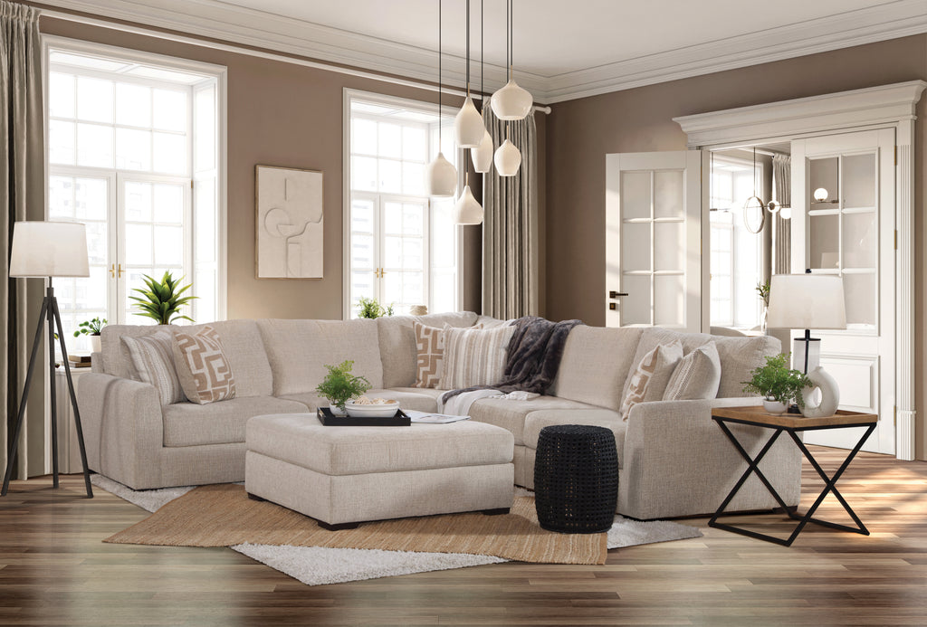 Harmont Camel Ottoman